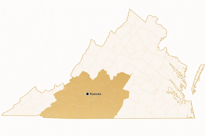 Virginia mobile notary service areas